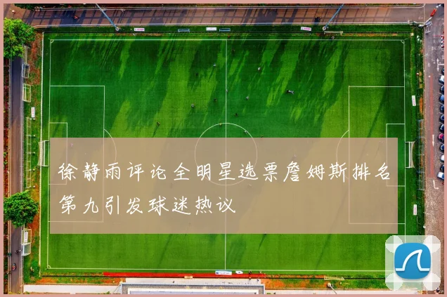 徐静雨评论全明星选票詹姆斯排名第九引发球迷热议
